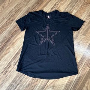 Jeffree Star Short Sleeve T-Shirt Size Medium Star Logo Black Pink Star Fashion